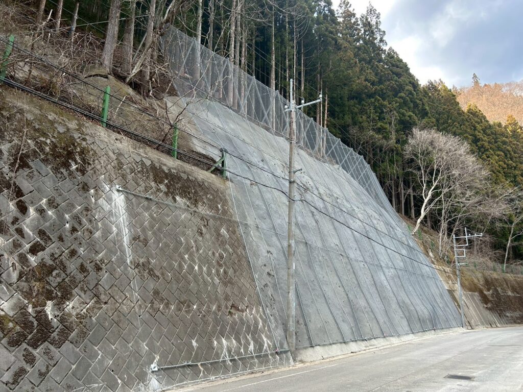 法面工事 群馬県神流町