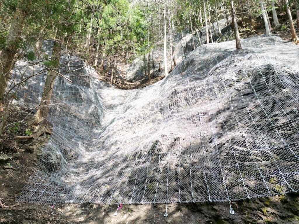 法面工事 群馬県南牧村